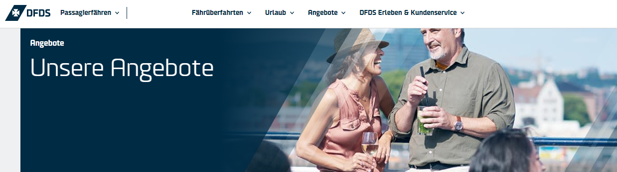 Verpassen Sie keine Angebote von DFDS